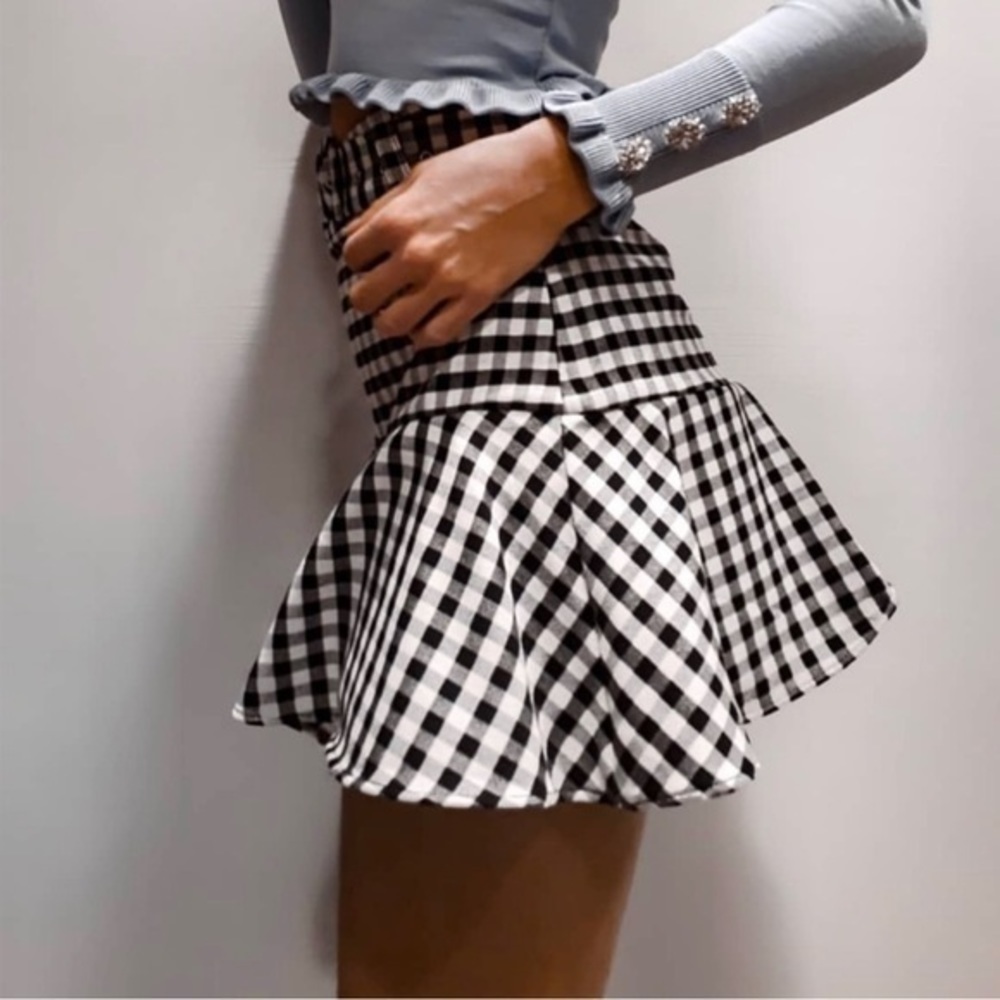 ZARA High-waisted skort 1165/028 - Picture 4 of 12